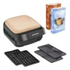 Gaufrier TEFAL + Croque-monsieur Snack collection - SW863J