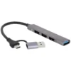 Hub SEDEA USB-C + adaptateur 4 ports