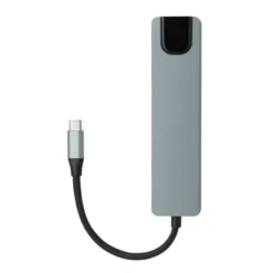 HUB USB-C Edenwood 6-en-1 avec HDMI, RJ45, USB 3.0, USB-C PD
