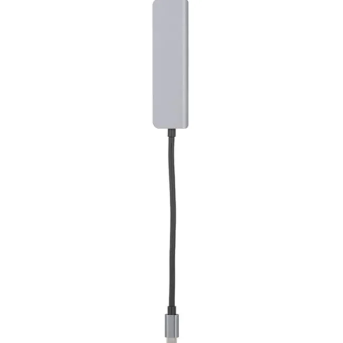 Hub USB-C 5-en-1 – Adaptateur multifonction avec HDMI, USB, SD et recharge rapide