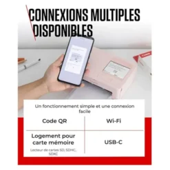 Imprimante photo wifi CANON SELPHY CP1500 noire - impression format photo (10x15cm)
