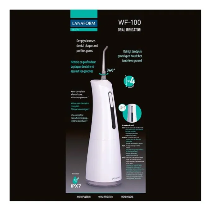 Jet dentaire LANAFORM WF-100 + 4 canules