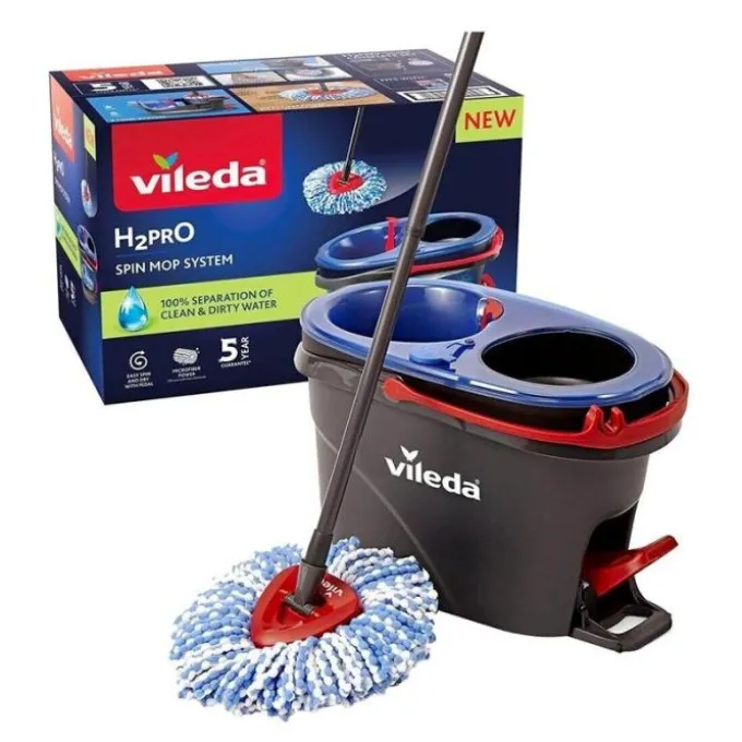 Kit de nettoyage VILEDA H2 PRO SPIN MOP