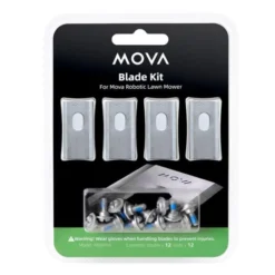 Kit lames pour robot tondeuse MOVA - 12 Lames + 12 Boulons