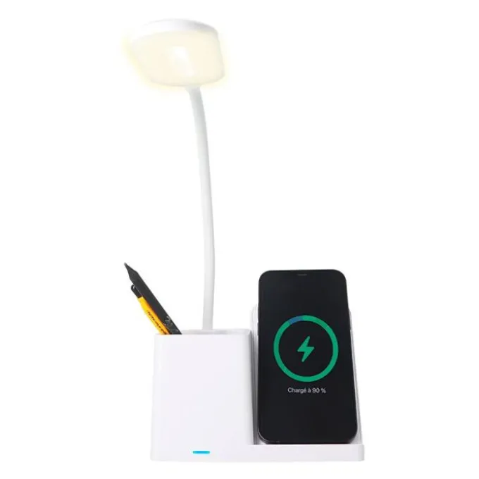 Lampe de bureau SEDEA avec support charge par induction