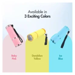 Lampe torche UNIROSS Enfant Fluorescente (coloris aléatoire)