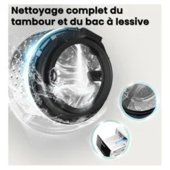Lave-linge hublot 11 kg HISENSE WF1I1142BBL