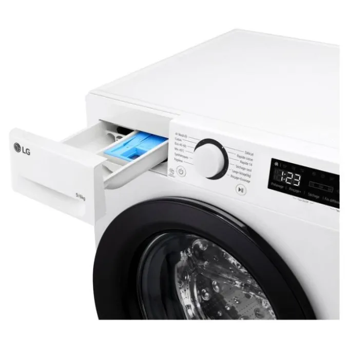 Lave-linge séchant 9 kg / 6 kg LG F964R35WR