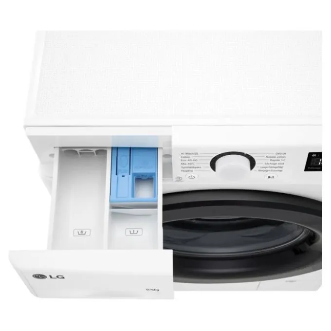 Lave-linge séchant 9 kg / 6 kg LG F964R35WR