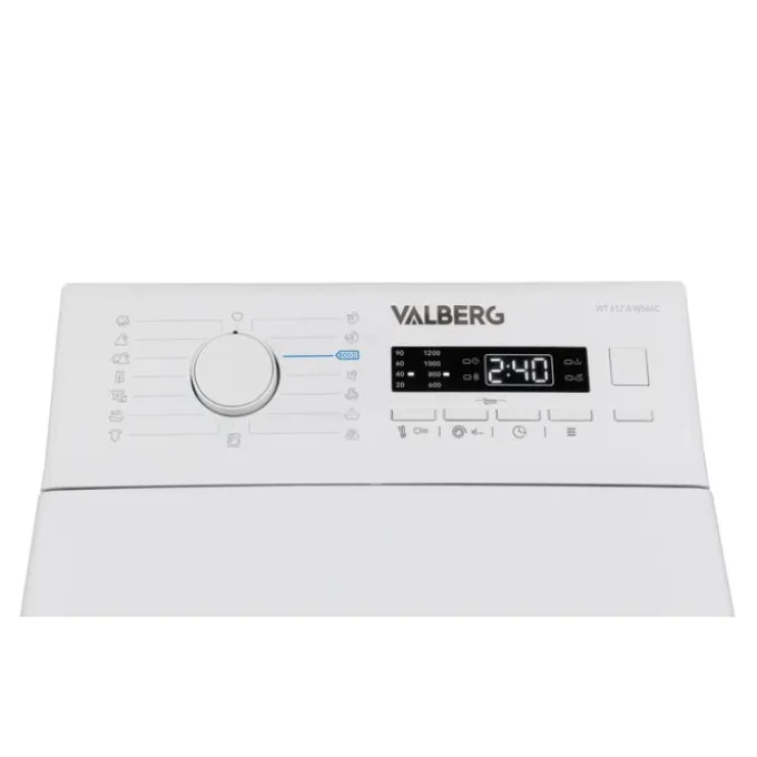 Lave-linge top 6 kg VALBERG WT 612 A W566C