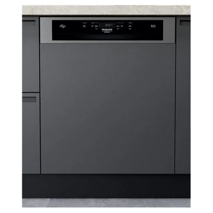 Lave-vaisselle semi-intégrable HOTPOINT HA3PB14BN7A0X