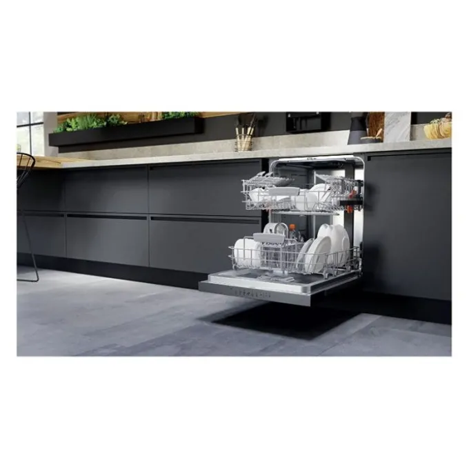 Lave-vaisselle semi-intégrable HOTPOINT HA3PB14BN7A0X