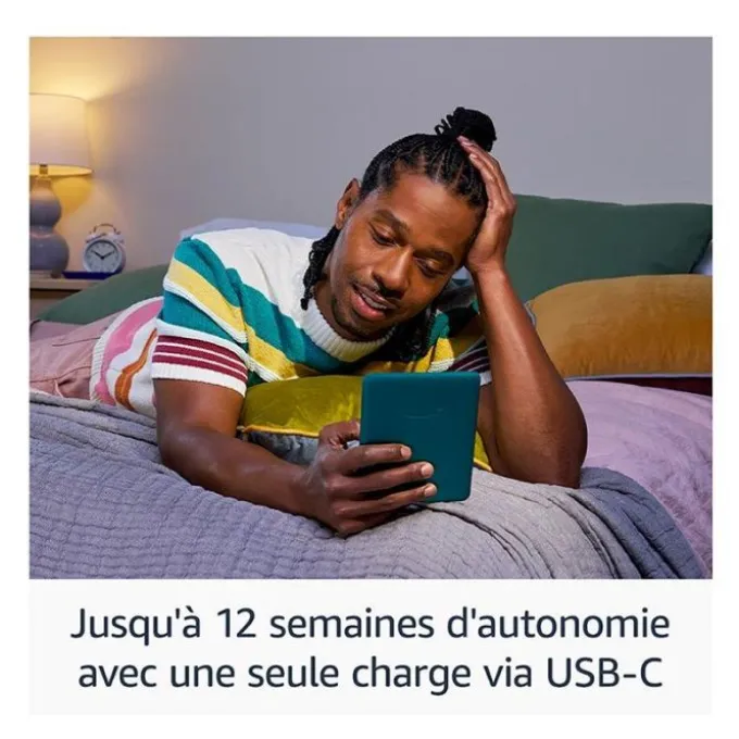 Liseuse AMAZON Kindle Paperwhite (2024) 16Go étanche- noir