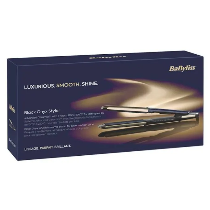 LISSEUR BOUCLEUR BABYLISS ST484E 2en1 Black Onyx