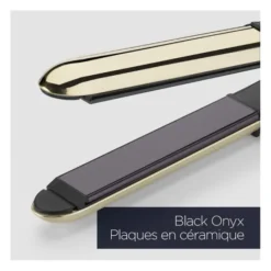 LISSEUR BOUCLEUR BABYLISS ST484E 2en1 Black Onyx