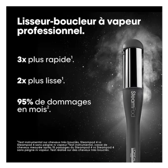 Lisseur vapeur L'OREAL STEAMPOD 4.0 Meteora