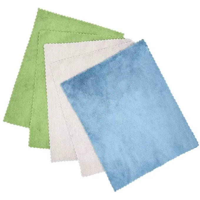 Lot 5 chiffons 30x40cm microfibre