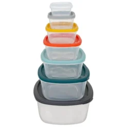 Lot de 7 boîtes de conservation