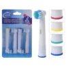 Lot de 4 brossettes compatibles brosse à dents ORAL-B
