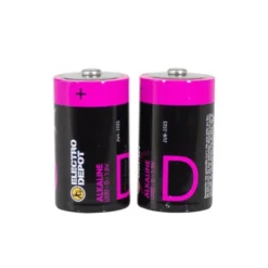 Lot de 2 Piles ELECTRO DÉPÔT Alcaline LR20