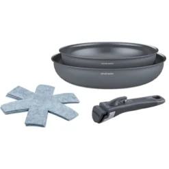 Lot de 2 poêles céramique ARTHUR MARTIN 24-28 cm