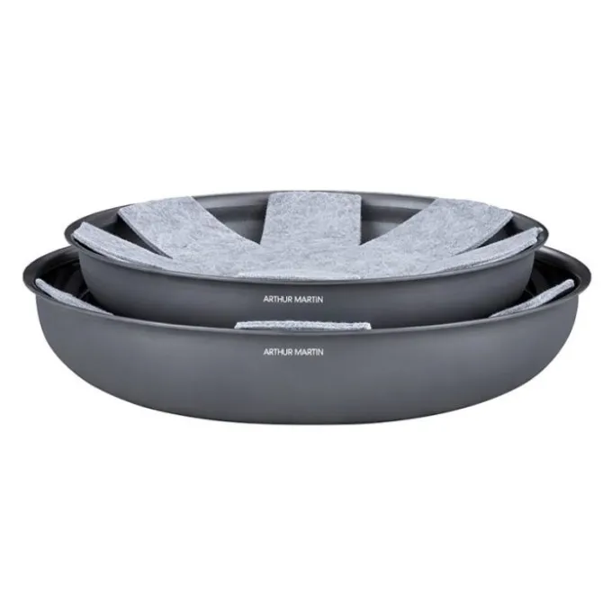 Lot de 2 poêles céramique ARTHUR MARTIN 24-28 cm