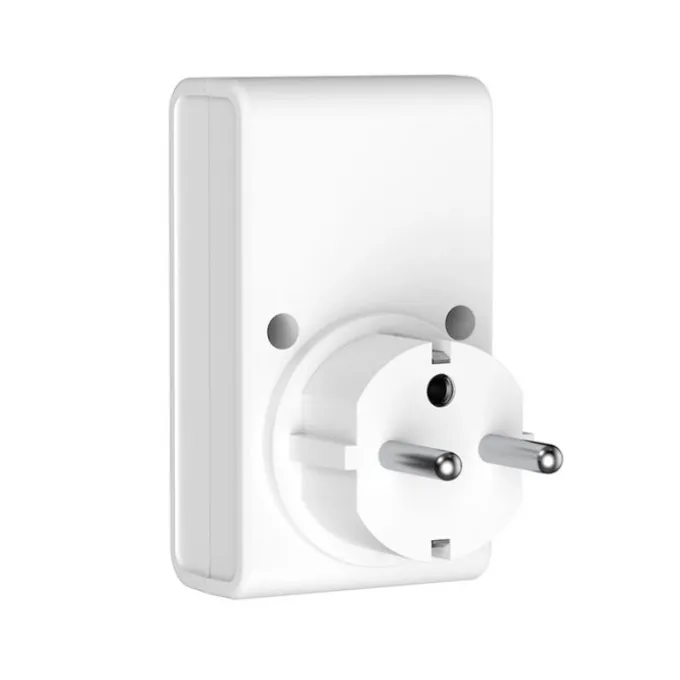 Lot de 3 prises GAO Télécommandées Blanches