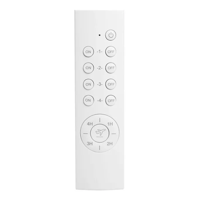 Lot de 3 prises LINK2HOME Télécommandées Blanches