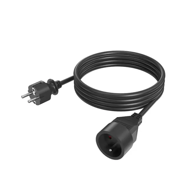 Lot de 2 Rallonges GAO 3m+5m Noire