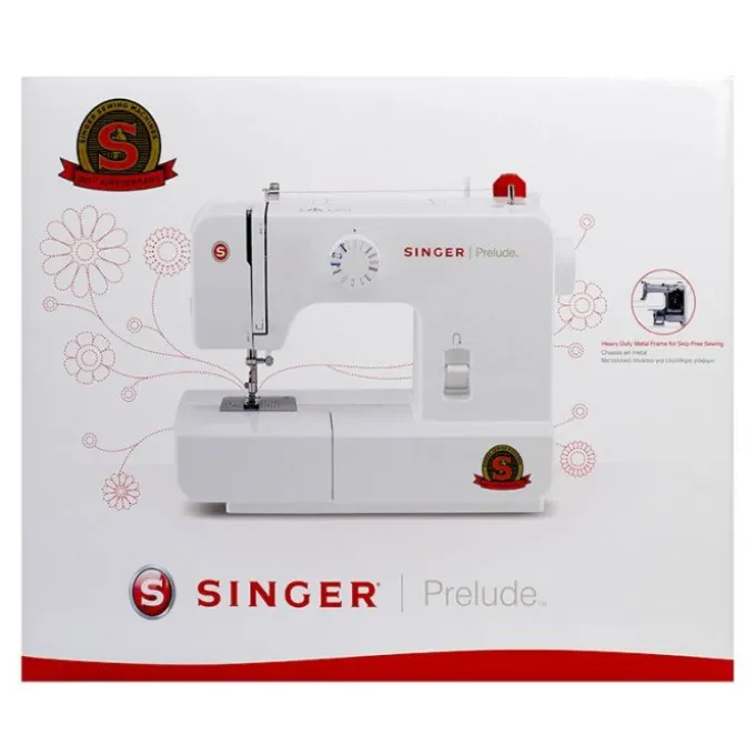 Mach. à coudre SINGER PRELUDE + Boîte à couture "Pour Les Nuls"