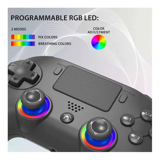 Manette PS5 SUBSONIC sans fil Noire