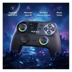 Manette Switch ONIVERSE Walli sans fil Noire