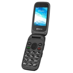 Mobile DANEW K43 4G à clapet Noir