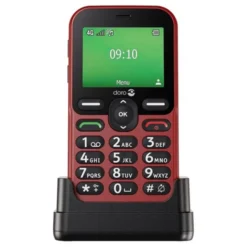 Mobile DORO Leva E10s 4G Rouge Sénior