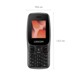 Mobile LOGICOM E45 4G 128Mo Noir