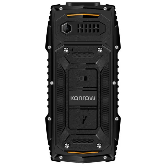 Mobile résistant eau et poussières KONROW STONE PLUS 2,4" Noir