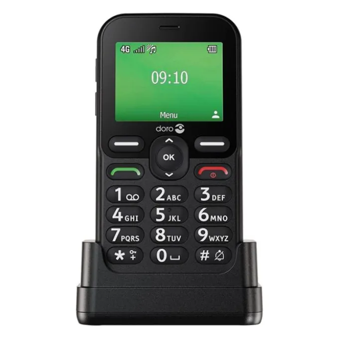 Mobile Sénior DORO Leva E10s 4G Noir