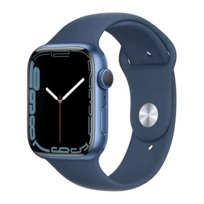 Montre Connectée APPLE WATCH Série 7 45mm Bleu Reconditionnée grade A+