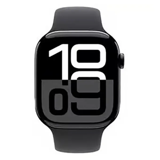 Montre connectée Apple Watch S10 46mm GPS Noire Reconditionnée grade A+