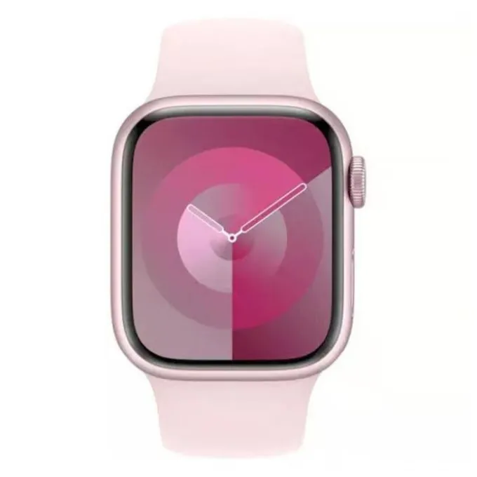 Montre connectée APPLE Watch S9 45mm GPS Rose Reconditionnée grade A+