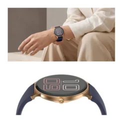 Montre connectée ECHO Rainbow Sunset bleu - Or rose - 2 bracelets