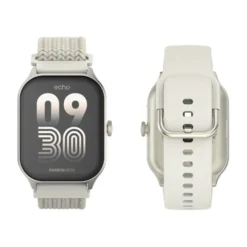 Montre connectée Echo Rainbow Mesh Blanche - 2 Bracelets