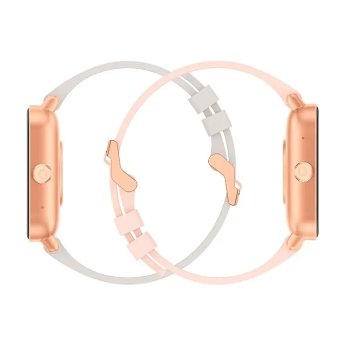 Montre connectée ECHO Rainbow Lite Rose + bracelet Gris