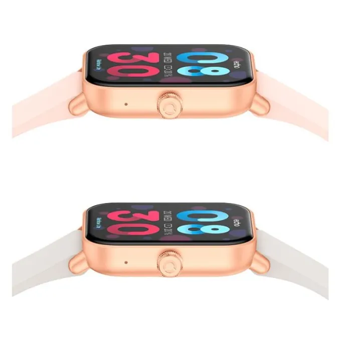 Montre connectée ECHO Rainbow Lite Rose + bracelet Gris
