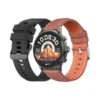 Montre connectée ECHO Rainbow Voyager Noir + Bracelet Marron