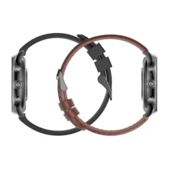 Montre connectée ECHO Rainbow Voyager Noir + Bracelet Marron