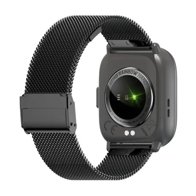 Montre connectée ECHO Rainbow Nano Bracelets Gris + Métal