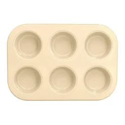 Moule MENASTYL 6 muffins 26x18 cm céramique