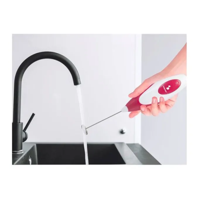 Mousseur BEEPER à lait avec fouet acier