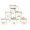 mug céramique 34cl "famille en or"